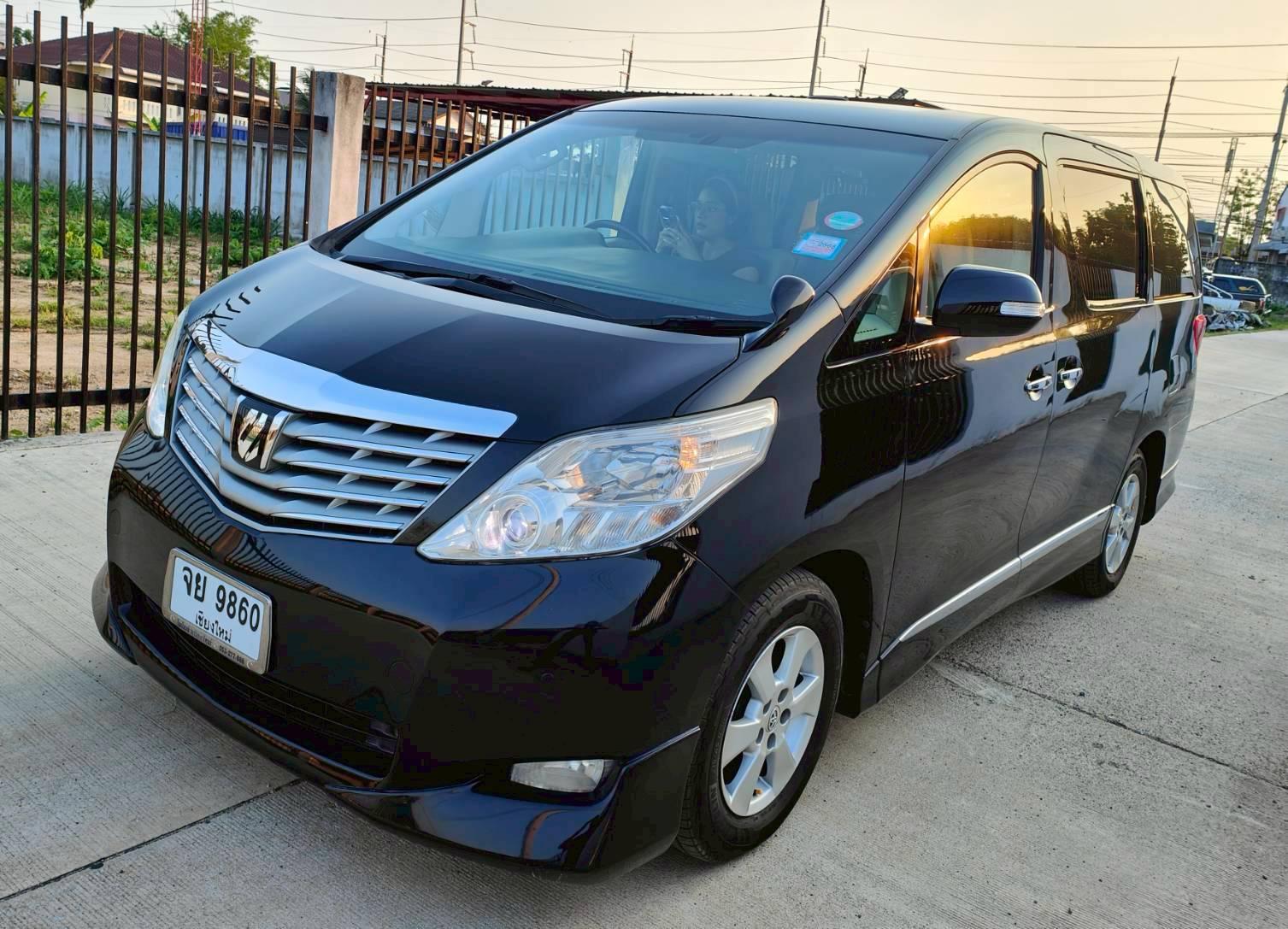 TOYOTA ALPHARD 2.4V (เบนซิน) รถปี 2554